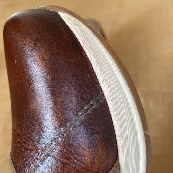 Dansko Steffi Brown Distressed Leather Mary Janes - Picture 10 of 16